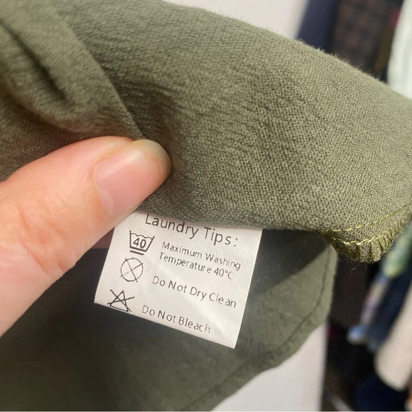 Royaura Hawaiian Mens Green Button Up Short Sleeve Shirt- Size 4XL - Picture 5 of 8